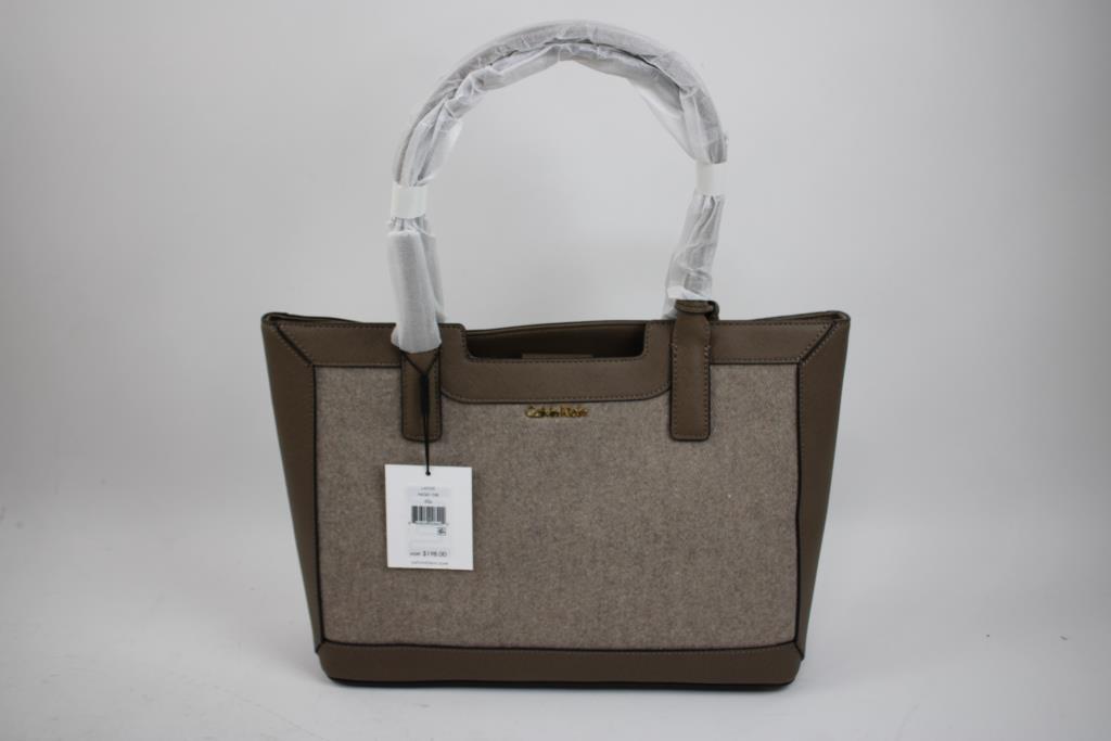 Calvin Klein Wool Tote Bag