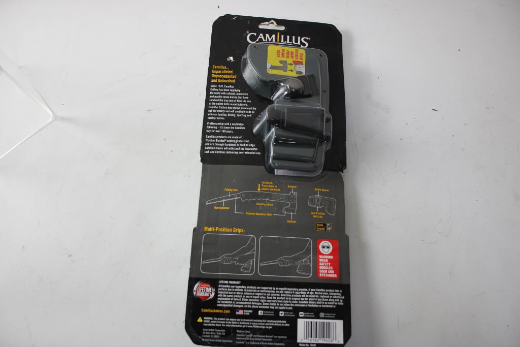 Camillus Hatchet And Folding Saw Property Room