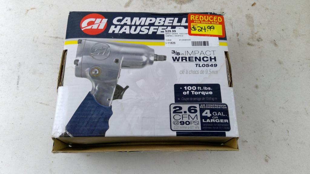 Campbell Hausfeld 3/8" Impact Wrench