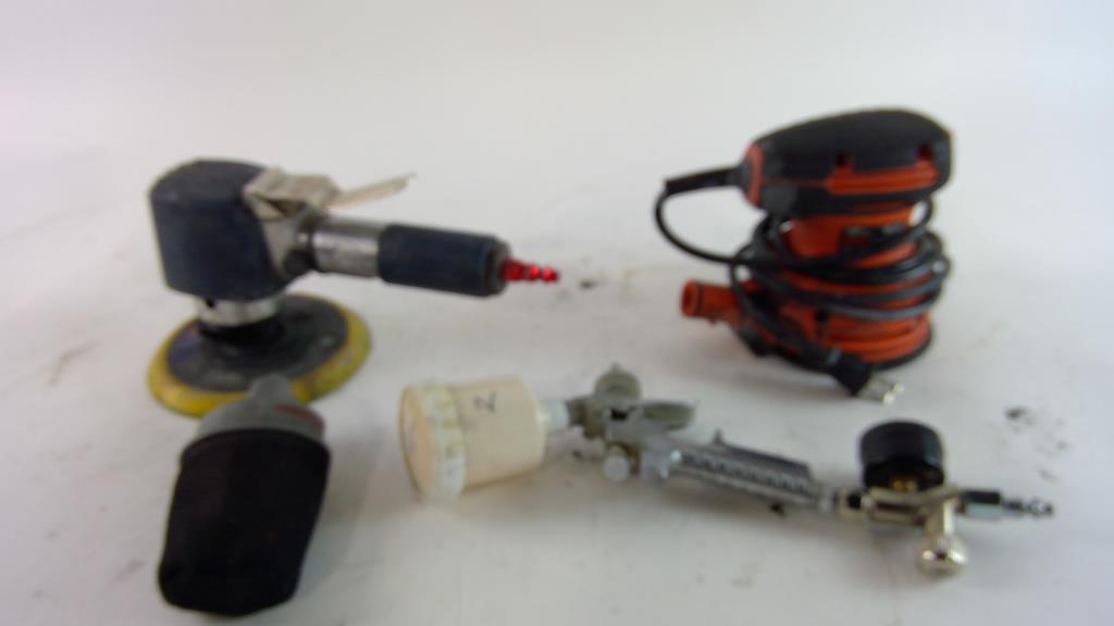 Campbell Hausfeld Air Sander, Black & Decker Sander & Air Paint Sprayer ...