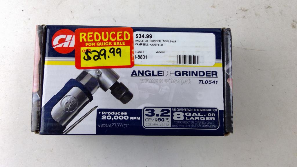Campbell Hausfeld Angle Die Grinder