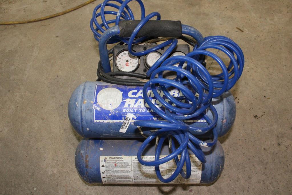 Campbell Hausfeld Portable Air Compressor Property Room