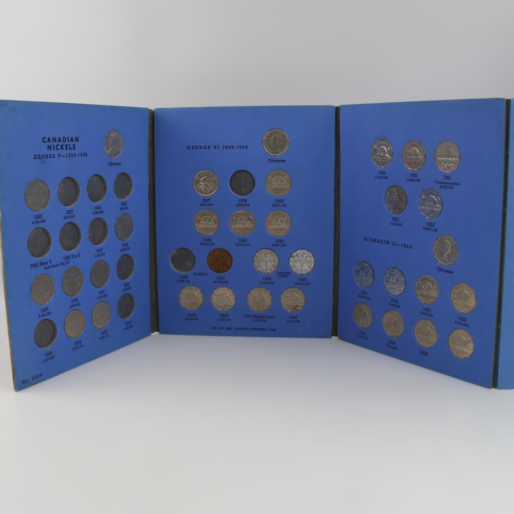Canadian 5 Cent Pieces, 30+ Coins