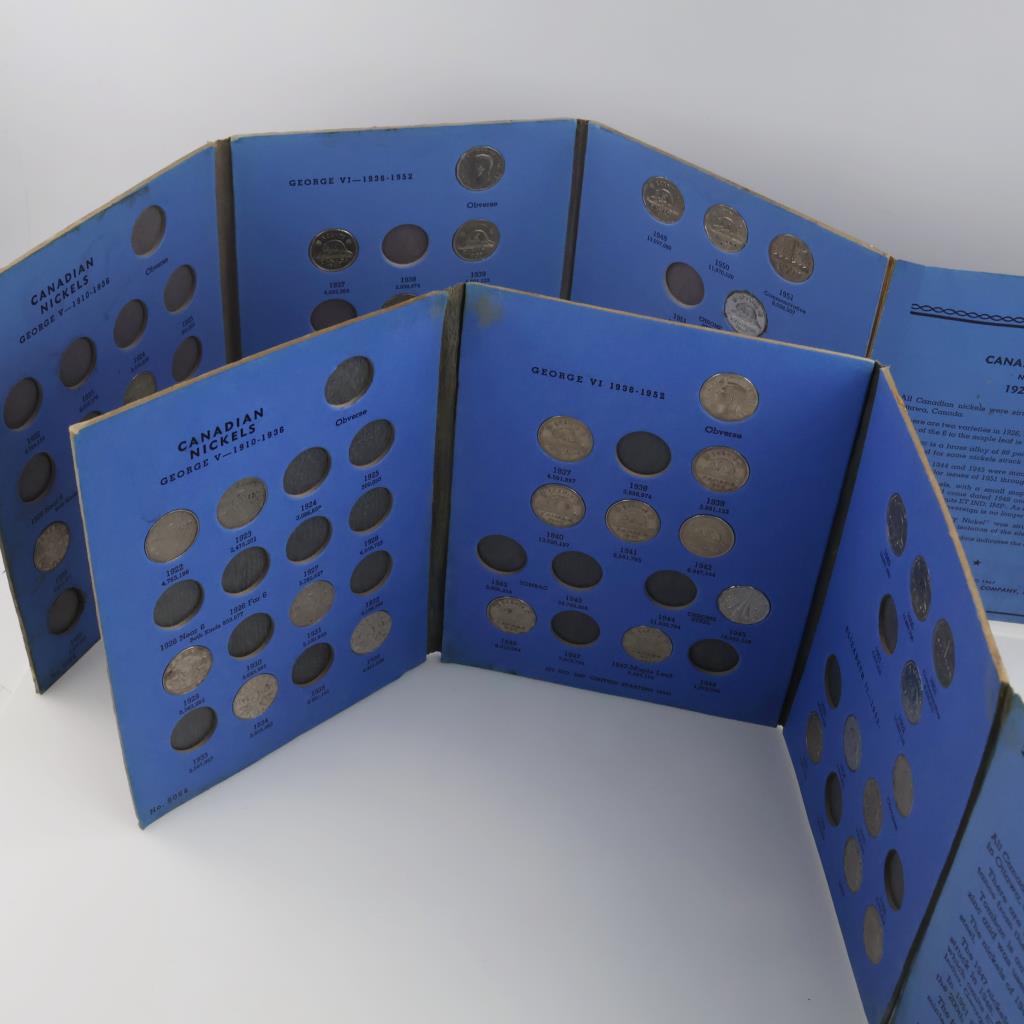 Canadian 5 Cent Pieces, 40+ Coins