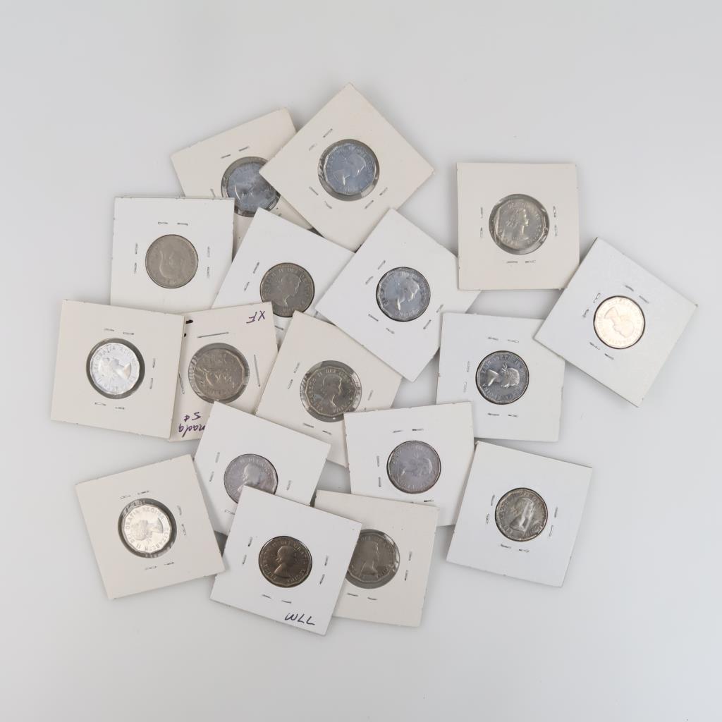 Canadian Currency, 15+ Coins