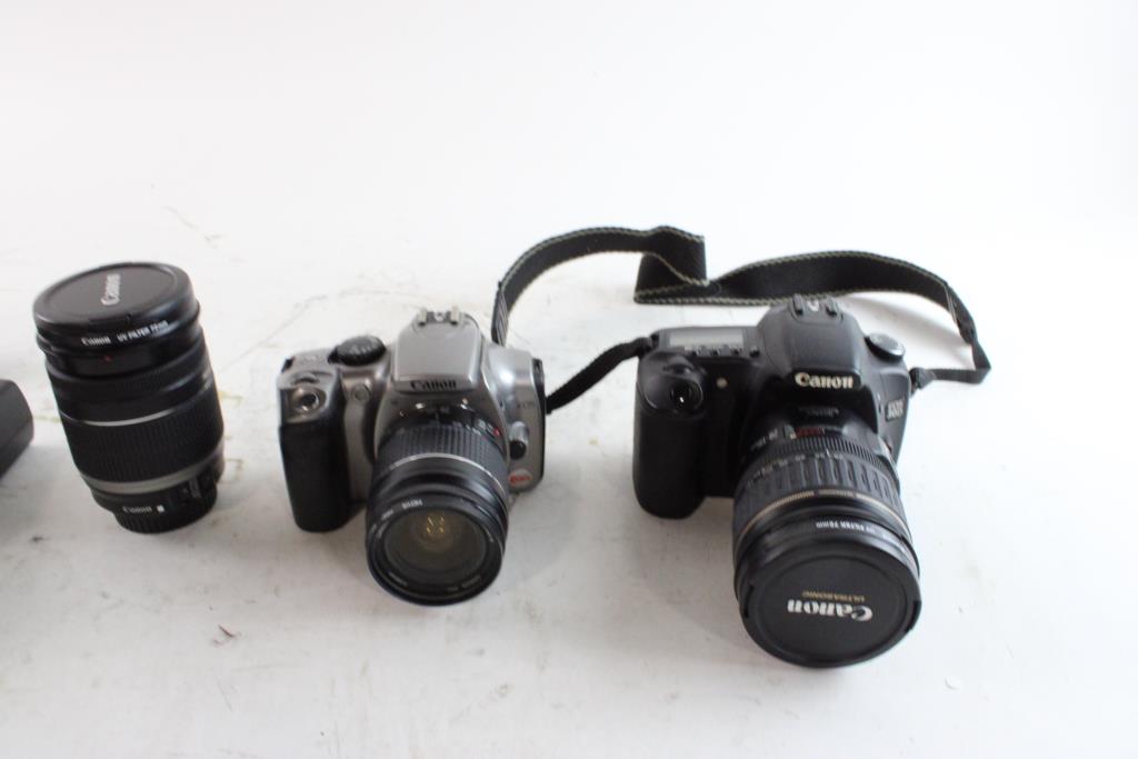 Canon Cameras And Lenses, 3+ Pieces | Property Room