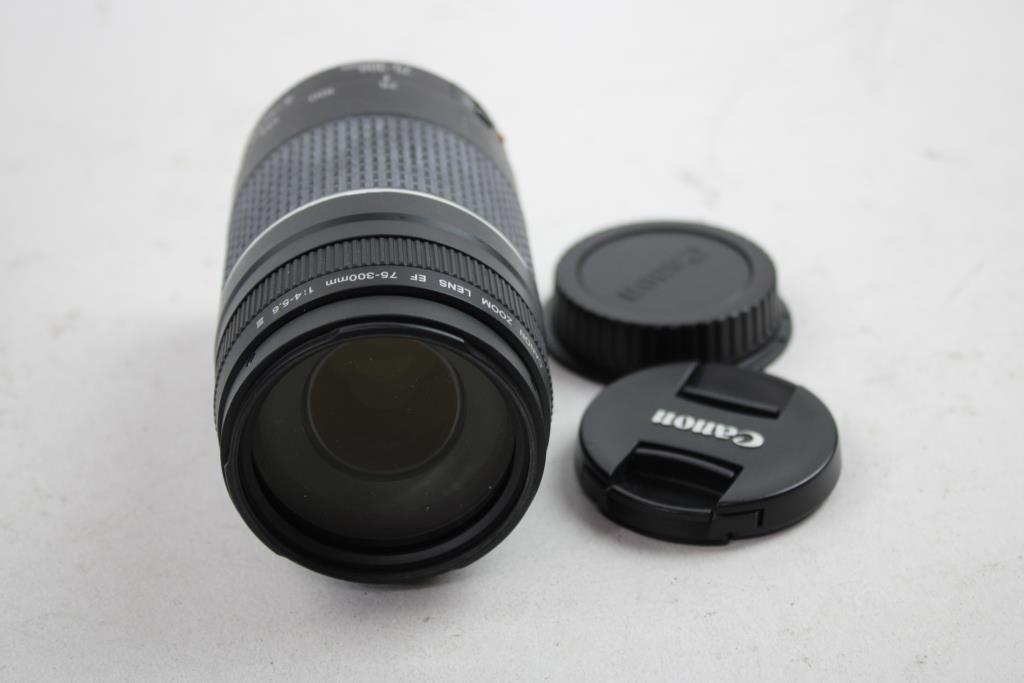 Canon EF 75-300mm, Camera Lens