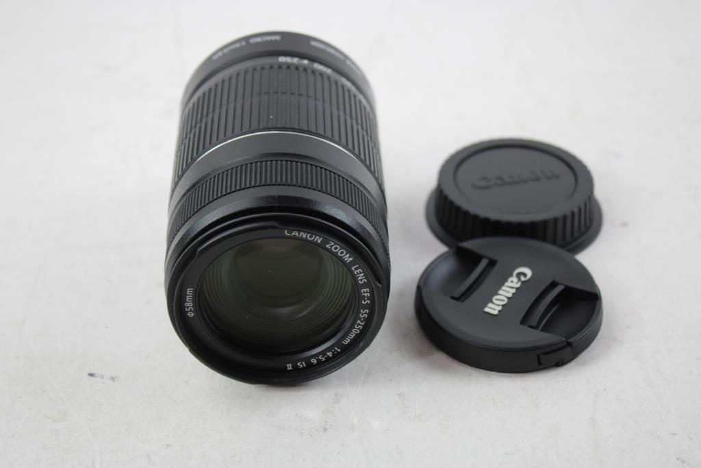Canon EFS 55-250mm F/4-5.6 IS II Compact Zoom Lens