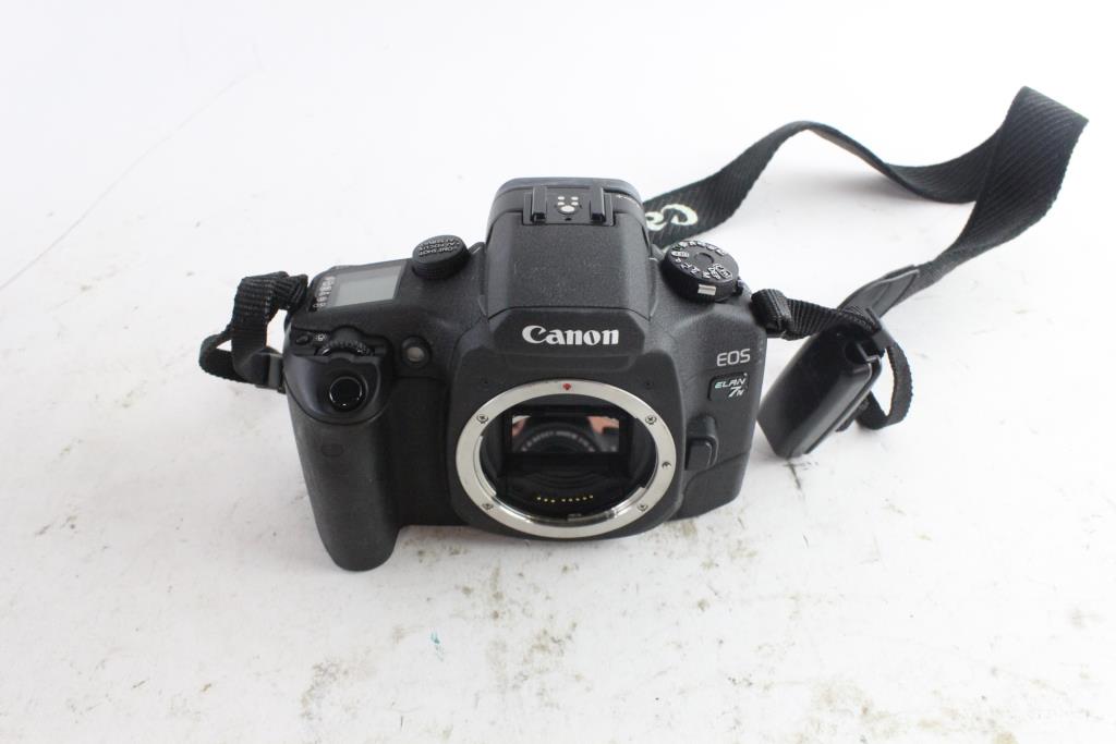 Canon Elan 7n. The last of Canon's film cameras, and the only one to have ETTL2 flash. It has a pop-up flash for fill, and works with both my 580EX2 flash and a PocketWizard (Profoto packs). It's just like using a 5D3.