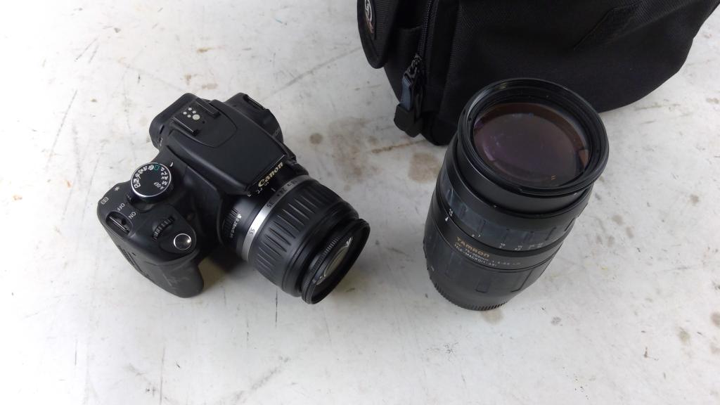 Canon EOS Rebel XT SLR Camera