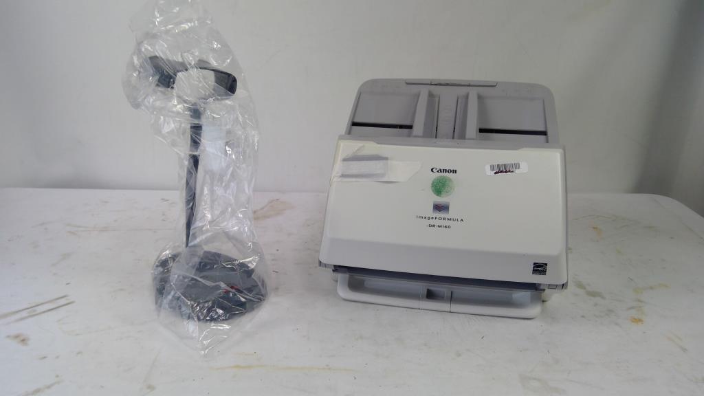 Canon ImageFormula Document Scanner, Honeywell Flex Neck Scanner Stand, 2 Pieces
