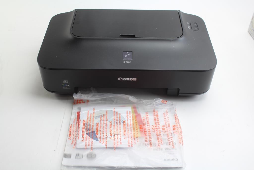 Canon PIXMA IP2702 Color Inkjet Photo Printer Property Room