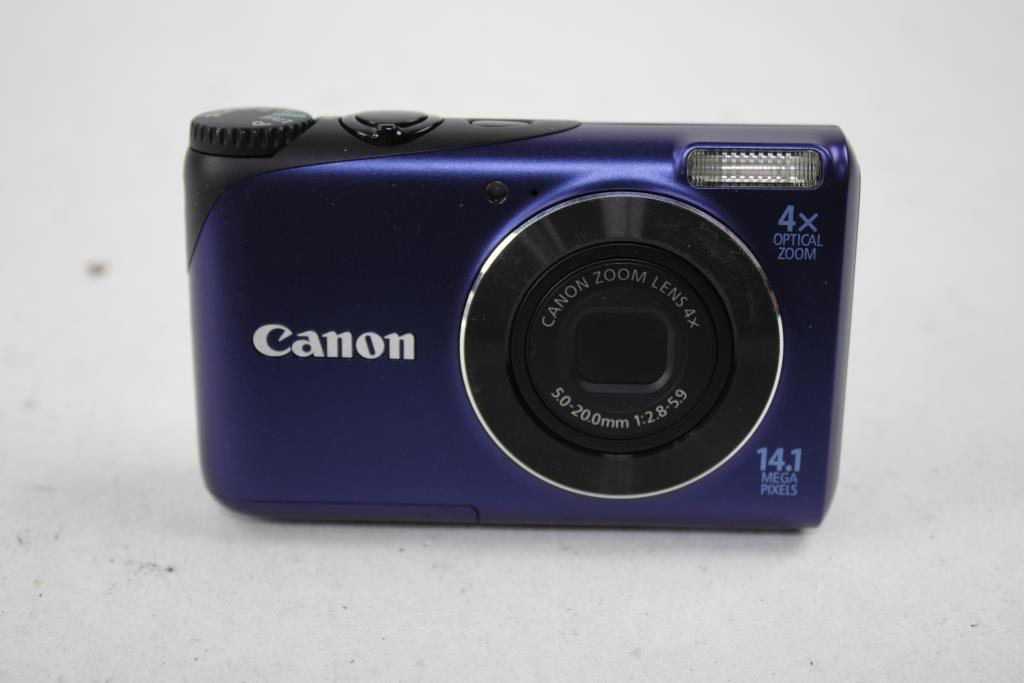 Canon PowerShot A2200 Digital Camera, Blue