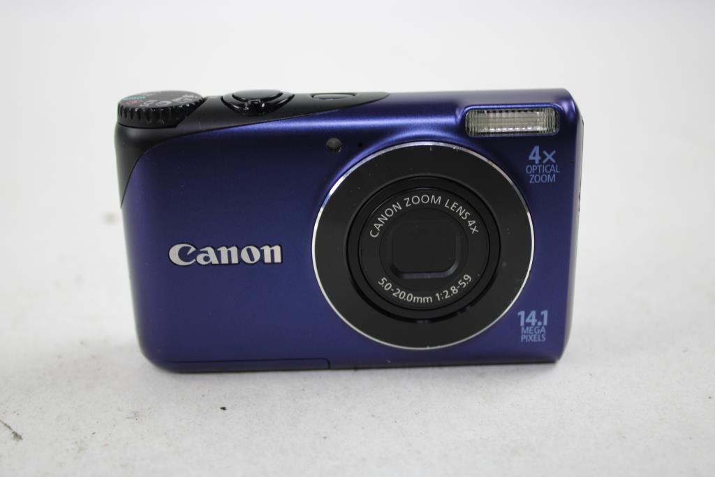 Canon PowerShot A2200 Digital Camera, Blue