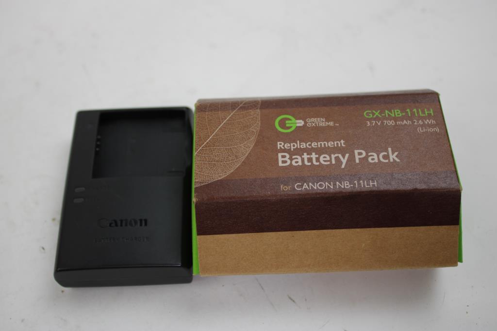 Canon PowerShot ELPH 160 Digital Camera, Battery Charger, NB-11LH Battery, 3 Pieces