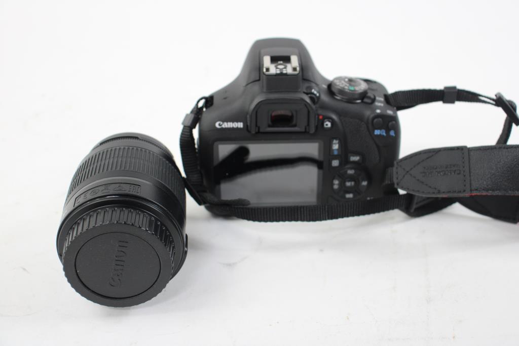 Canon Rebel T7 35mm SLR Camera Property Room