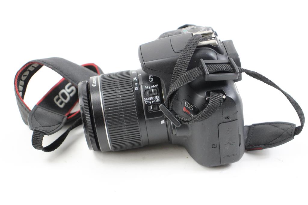 Canon Rebel T7 35mm SLR Camera Property Room
