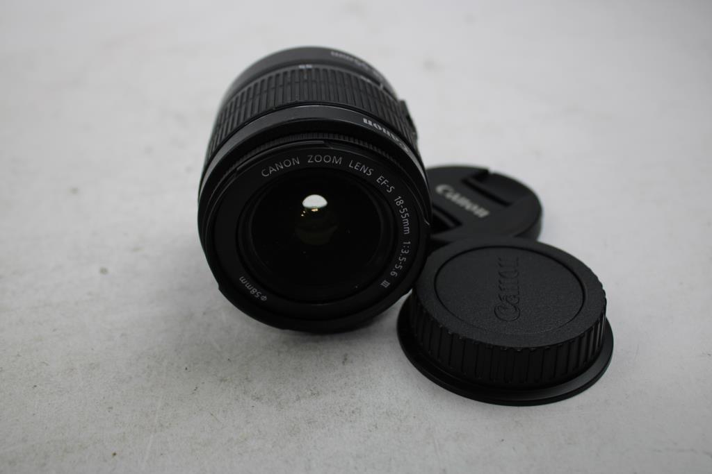 Canon Zoom Lens EF-S 18-55mm 1:3-5.6