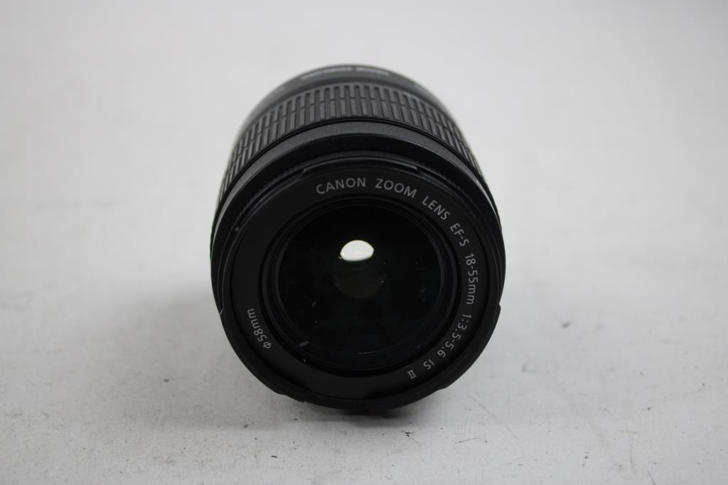 Canon Zoom Lens EF-S 18-55mm F/3.5-5.6 Camera Lens