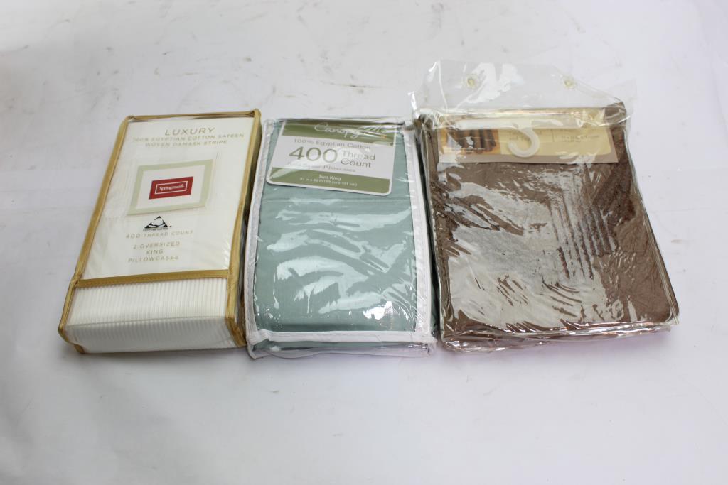 Canopy Egyptian Cotton Pillowcases Home Trends Table Round