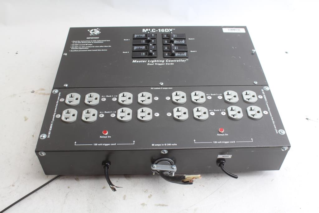 C A P Mlc 16dx Master Lighting Controller Property Room C A P Mlc 16dx Master Lighting Controller Property Room