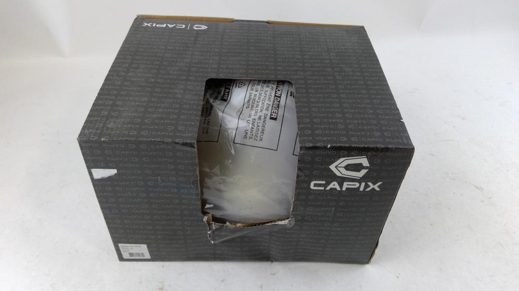 Capix White Gloss Skate Helmet