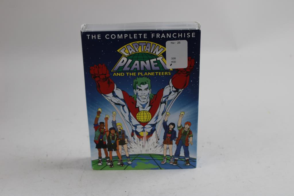 Captain Planet And The Planeteers, DVD The Complete Franchise