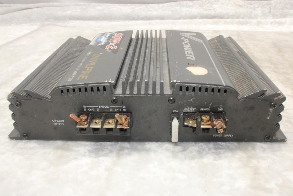 Car Amp And Speaker Property Room