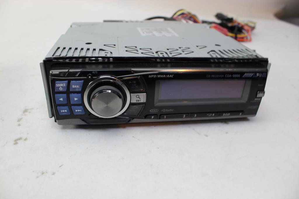 Car Stereos Alpine Cda9886, Jvc KdAhd69 2 Items Property Room