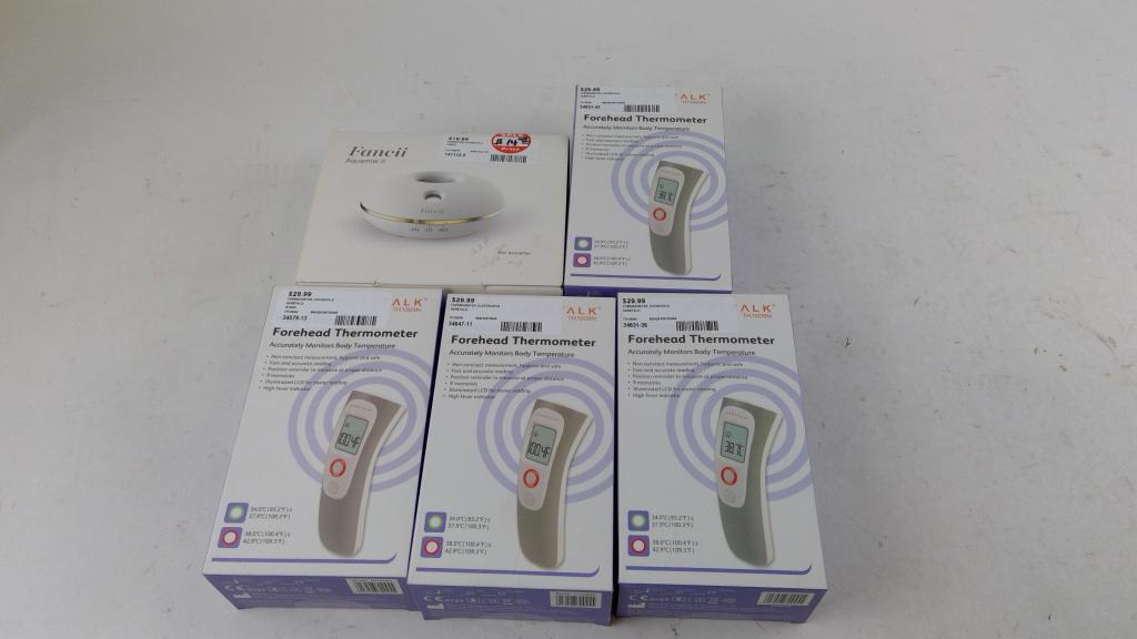 Caretalk Non Contact Forehead Thermometer And More 5 Pieces