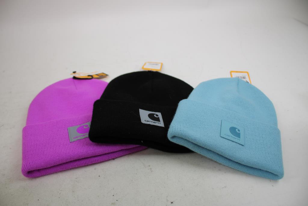 Carhartt Knit Beanies, 3 Pieces