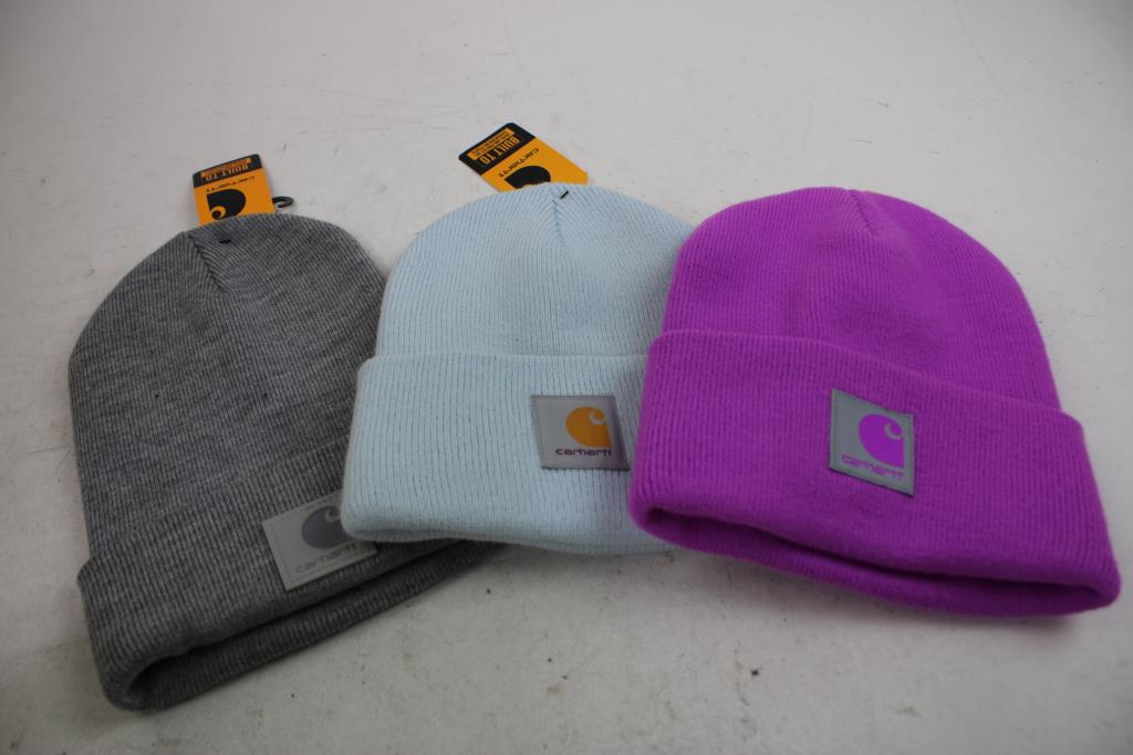 Carhartt Knit Beanies, 3 Pieces