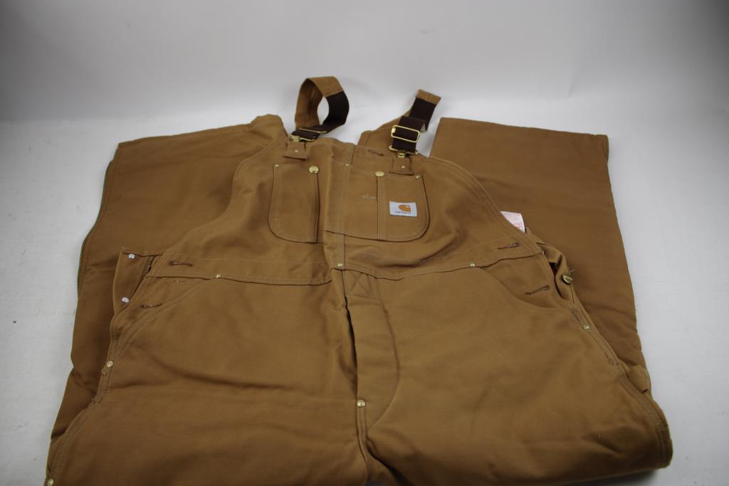 Carhartt Overalls, Khaki, 42x30