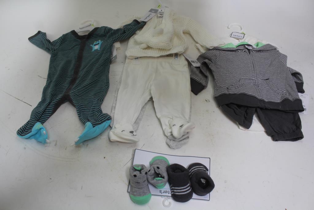 carters baby booties
