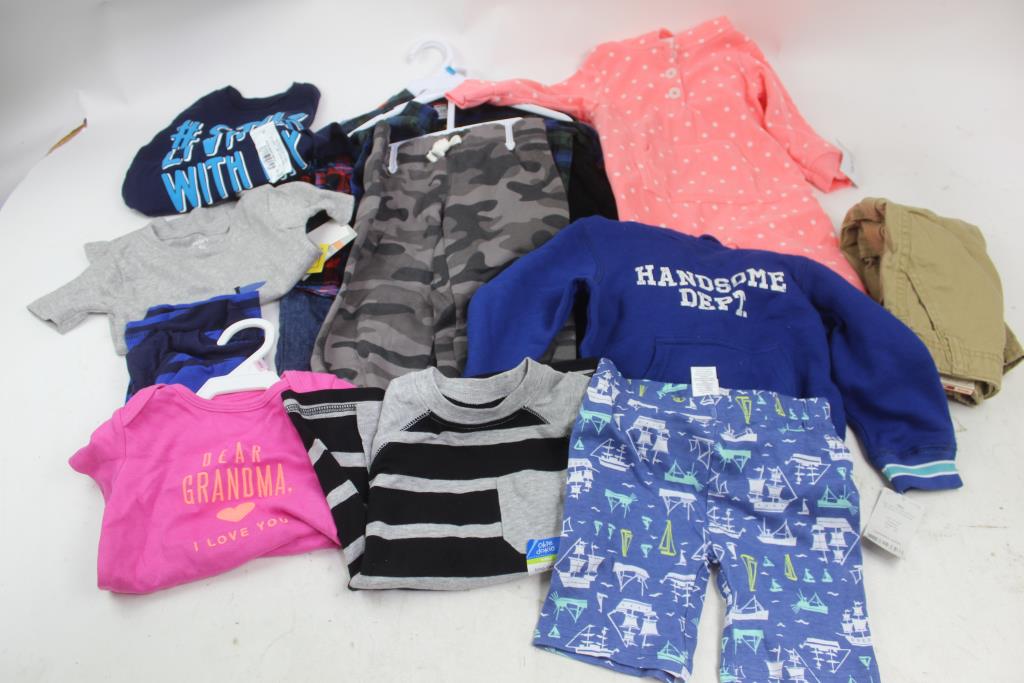 Carters Oki Doki More Assorted Kids Clothing Sizes 18m 2t 5