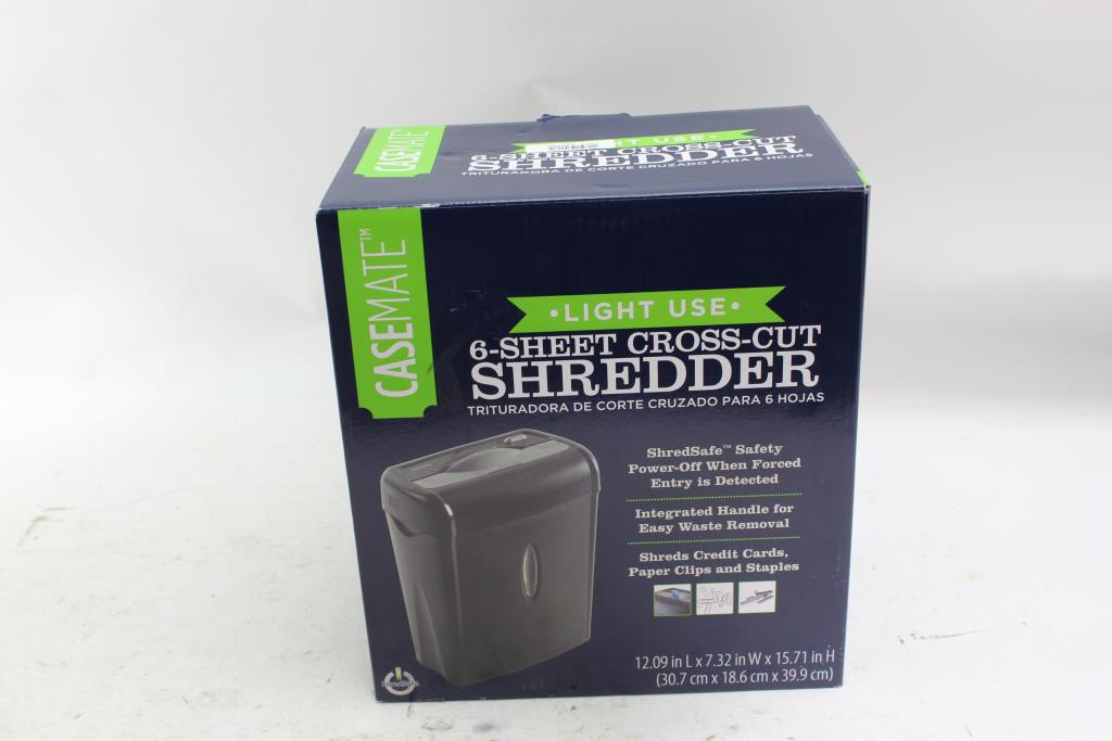 Casemate Shredder Property Room