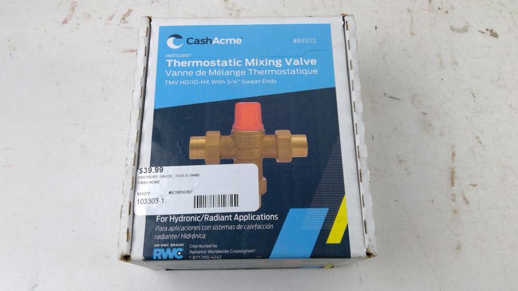 CashAcme Thermostatic Mixing Valve