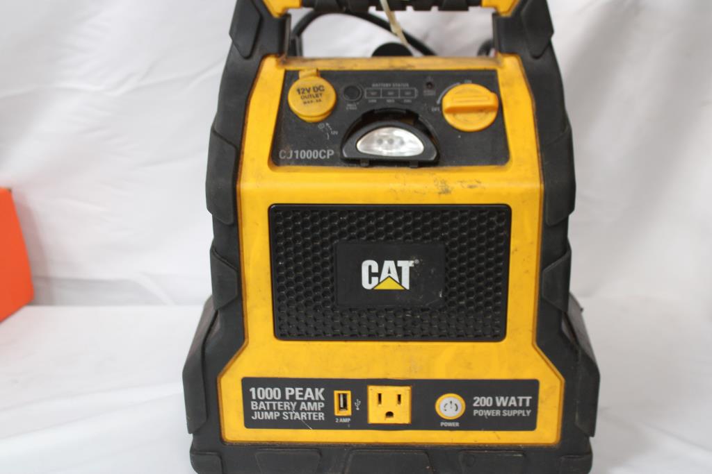 CAT 1000 Peak Amp Jump Starter, Power Station, Air Compressor