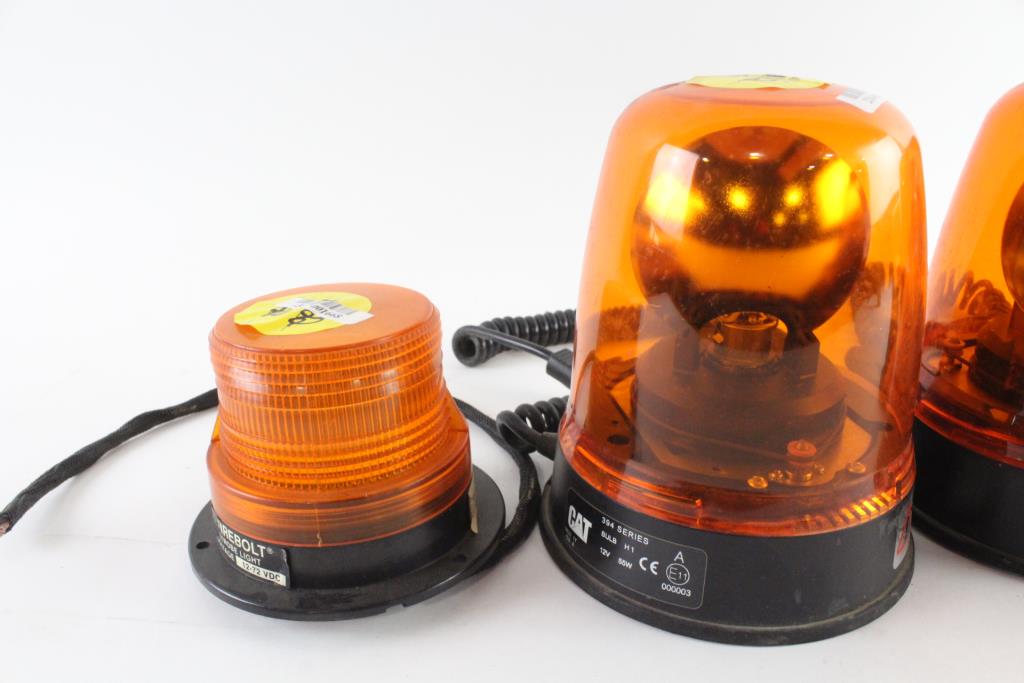 CAT And Other Strobe Lights, 4 Pieces Property Room