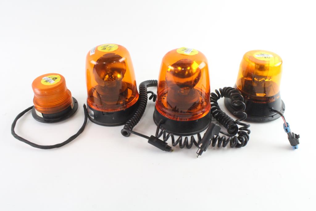 CAT And Other Strobe Lights, 4 Pieces Property Room