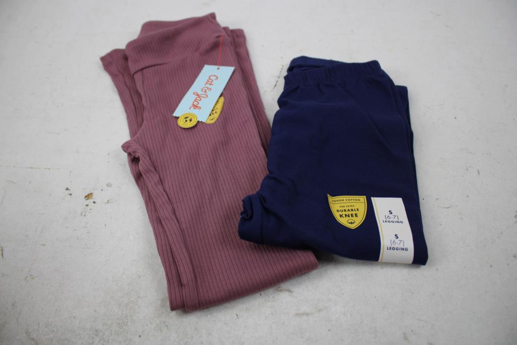 Cat & Jack Kids' Leggings Size 6/7, Kxsoi Toddler Shoes, Dryel Dry-Cleaning Kit, 4 Pieces