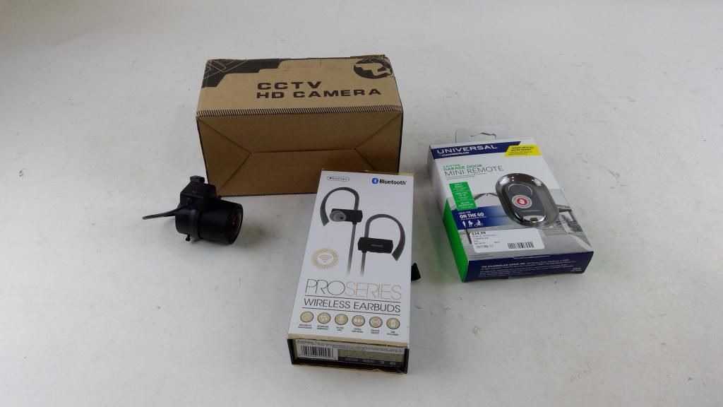 CCTV HD Security Camera And More 4 Pieces