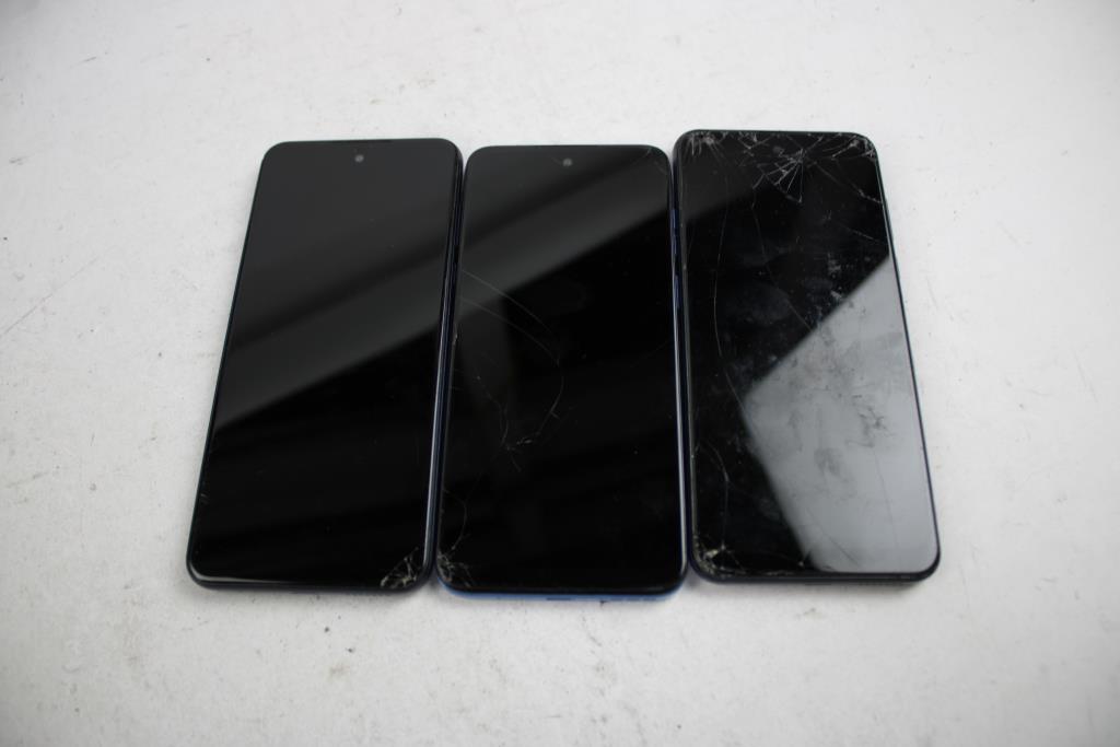 Cell Phone Lot, 3 Pieces, Sold For Parts