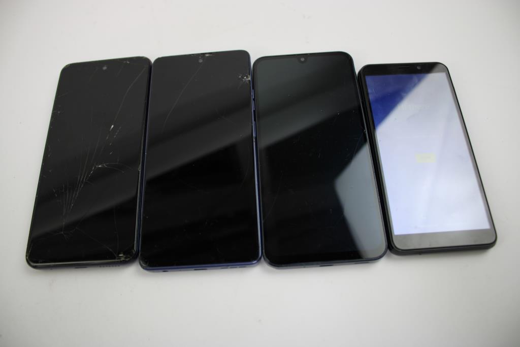 Cell Phone Lot, 4 Pieces, Sold For Parts
