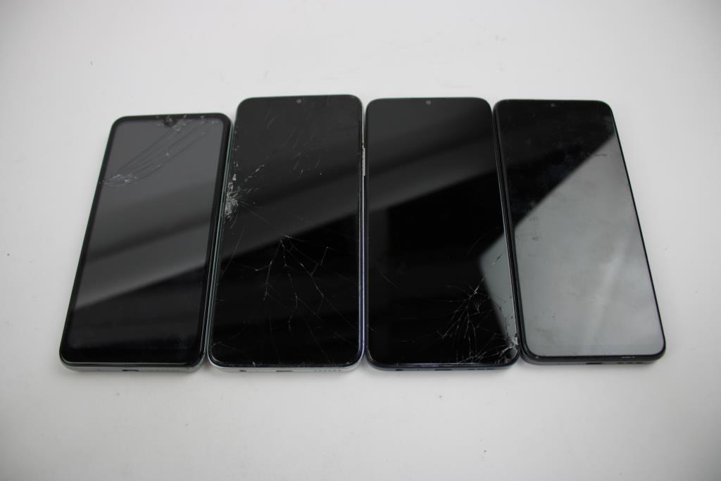Cell Phone Lot, 4 Pieces, Sold For Parts