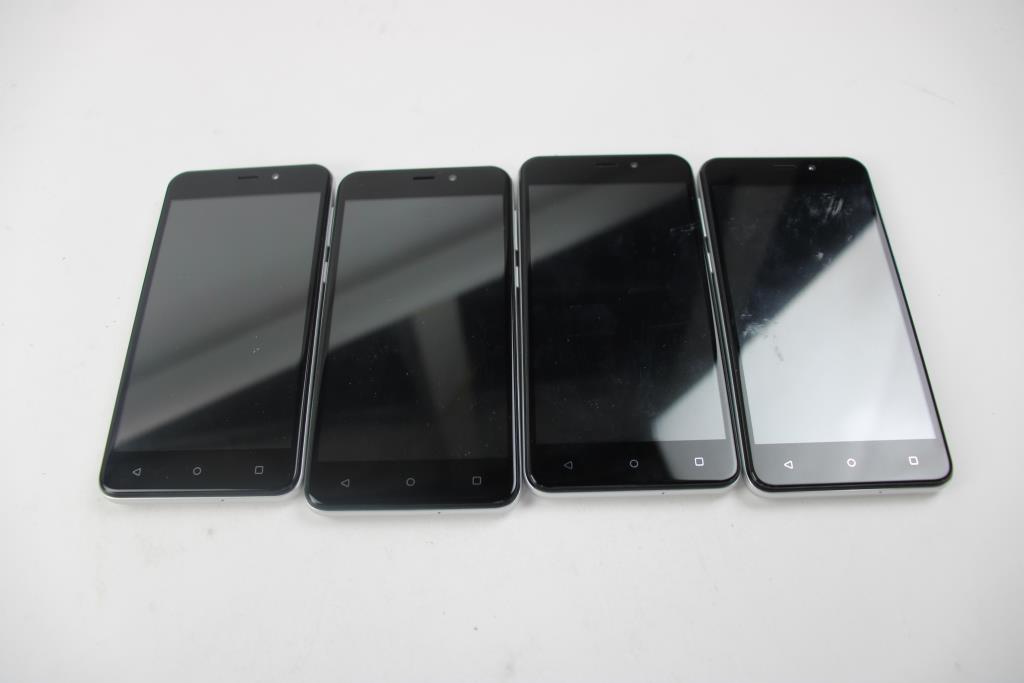 Cell Phone Lot, 4 Pieces, Sold For Parts