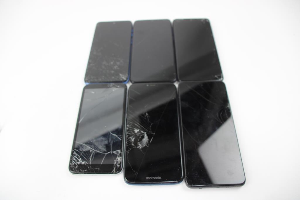 Cell Phone Lot, 6 Pieces, Sold For Parts