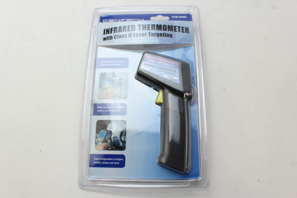 Cen Tech Infrared Thermometer, Beta Ball Head Hex Key Wrench 2 Items