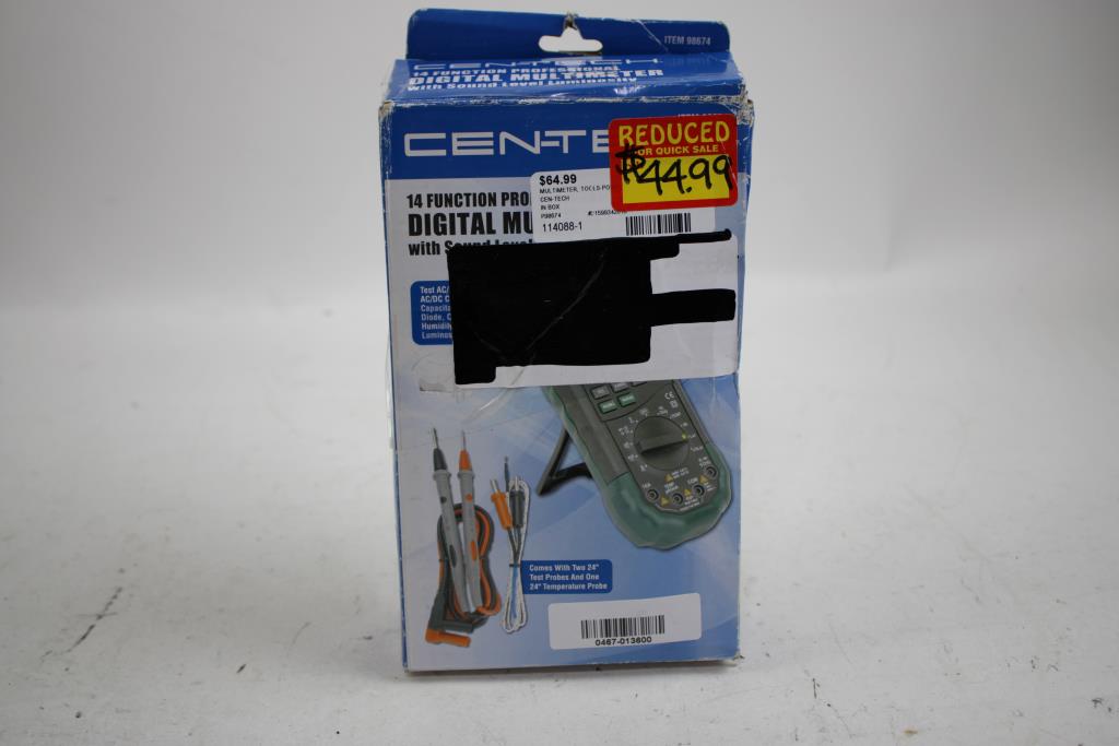 Cen-tech 14 Function Digital Multimeter