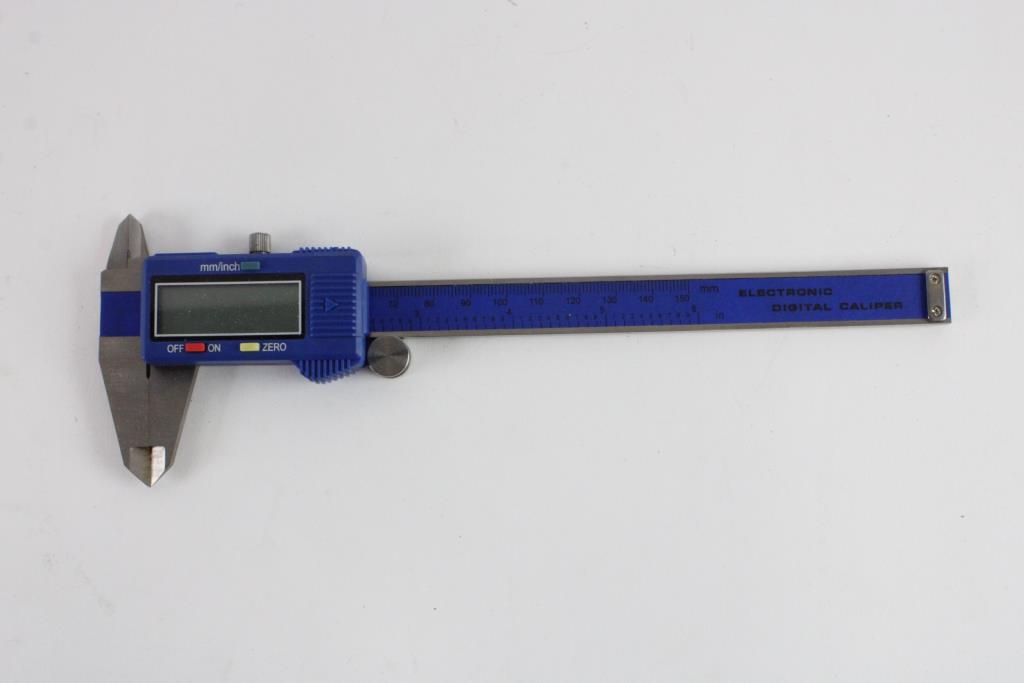 Centech 6" LCD Digital Caliper Property Room